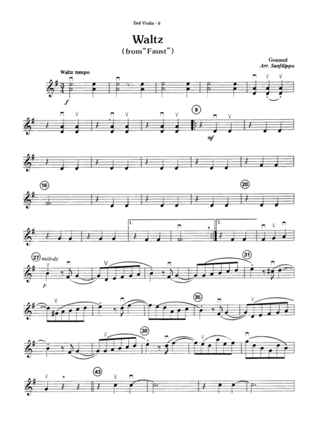 Highland/Etling String Quartet Series: Set 4: 2nd Violin