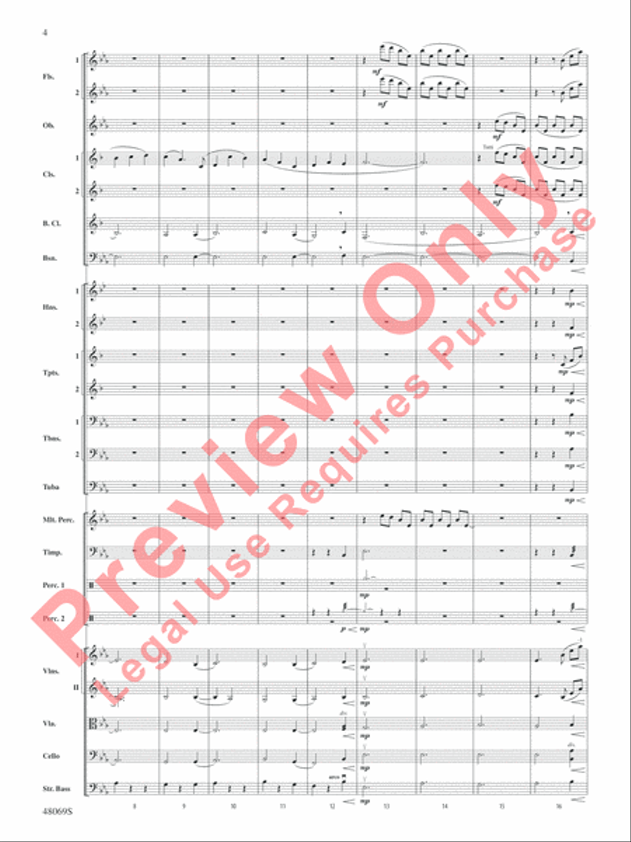 Nostalgia Full Orchestra scores gallery preview page 5