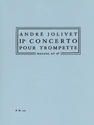 Book cover for Concerto No.2 (ph210) (trumpet & Orchestra)