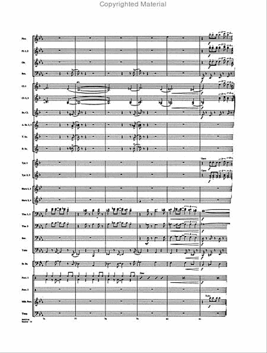 Sinatra! Sinatra! Concert Band scores gallery preview page 4