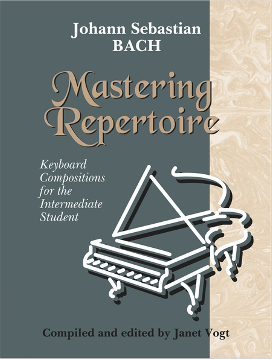 Mastering Repertoire: Bach Piano Solo scores gallery preview page 1