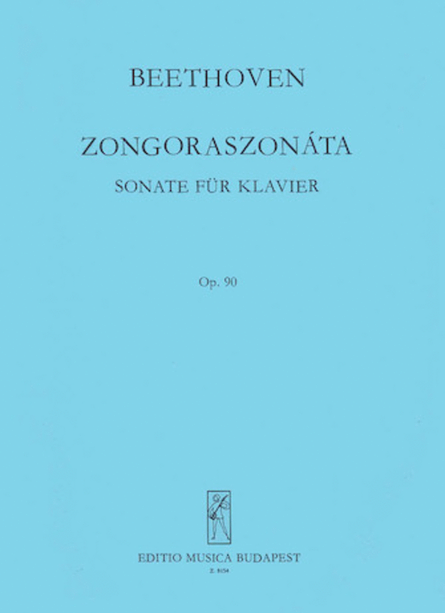 Sonatas for Piano in Separate Editions Op. 90 in E minor