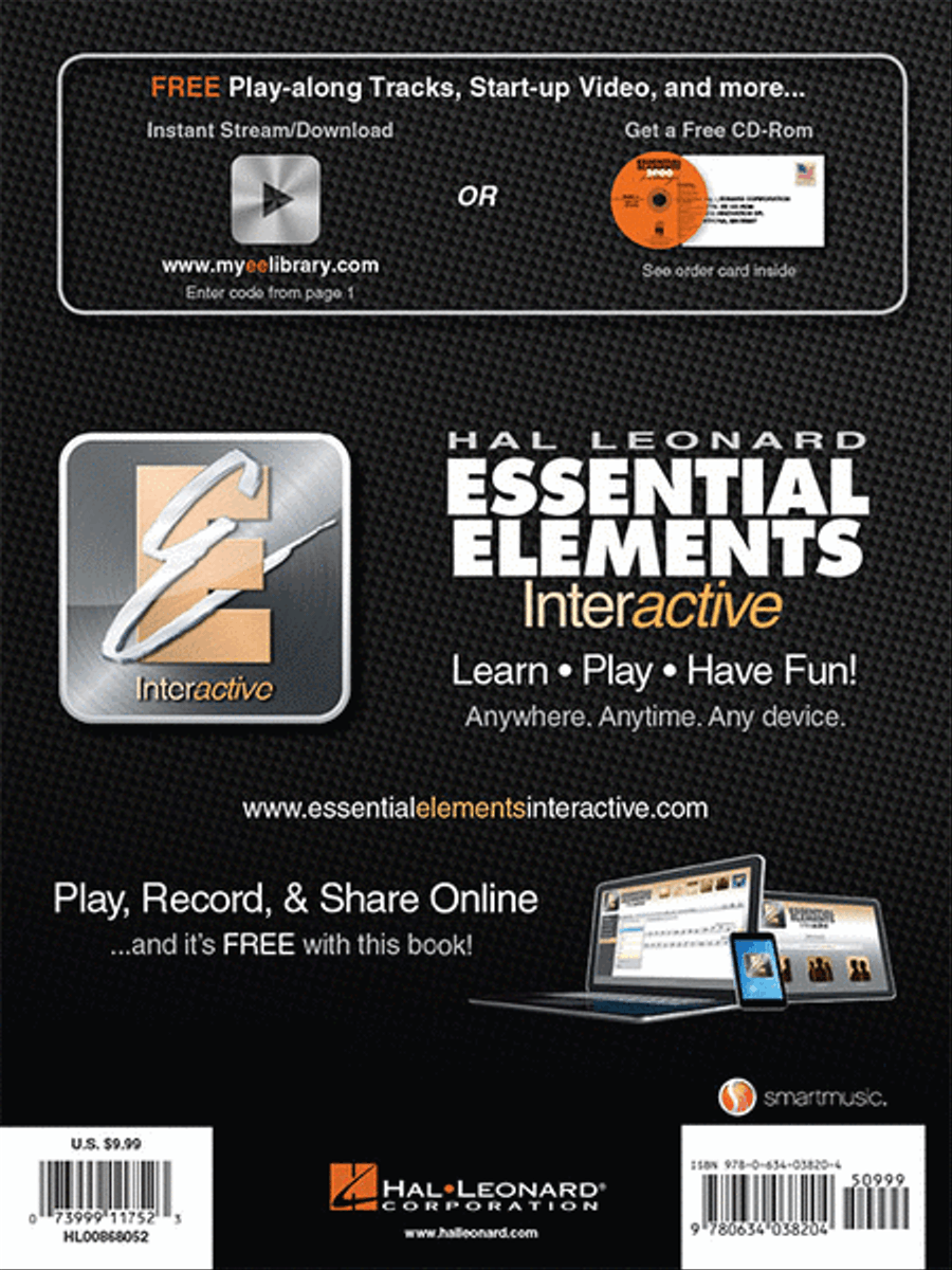 Essential Elements for Strings – Book 1 with Online Resources String Orchestra scores gallery preview page 6