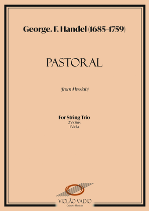 Book cover for Messiah (Handel) - Pastoral Symphony for String Trio.