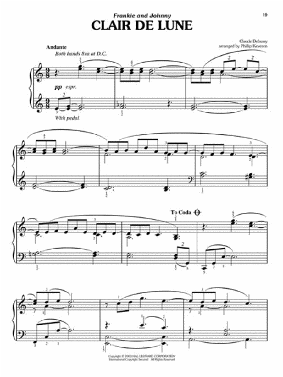 Classical Movie Themes Easy Piano scores gallery preview page 2