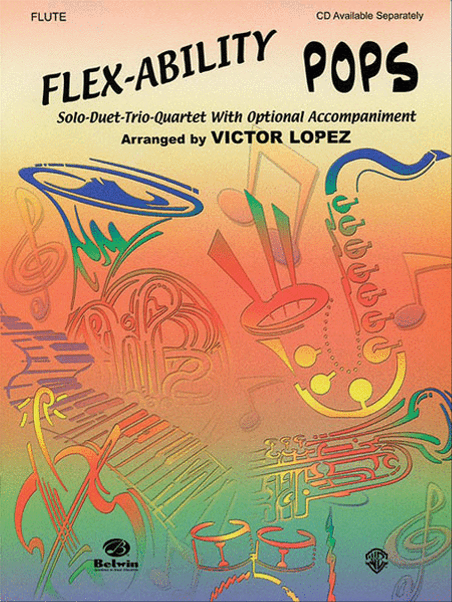 Flex-Ability Pops -- Solo-Duet-Trio-Quartet with Optional Accompaniment Small Ensemble scores gallery preview page 1