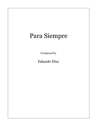 Book cover for Para Siempre