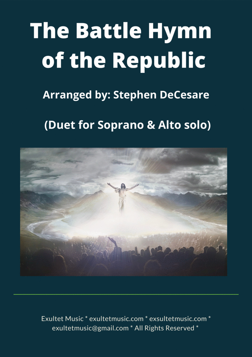 The Battle Hymn of the Republic (Duet for Soprano and Alto solo) image number null