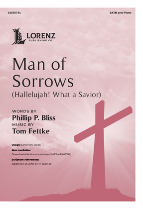 Book cover for Man of Sorrows (Hallelujah! What a Savior!)