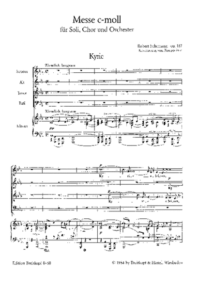 Mass in C minor Op. 147