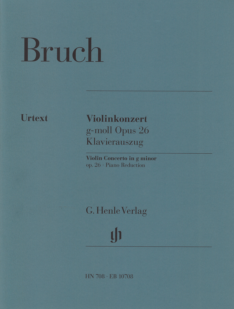 Violin Concerto No. 1 in G minor Op. 26 Violin Solo scores gallery preview page 1