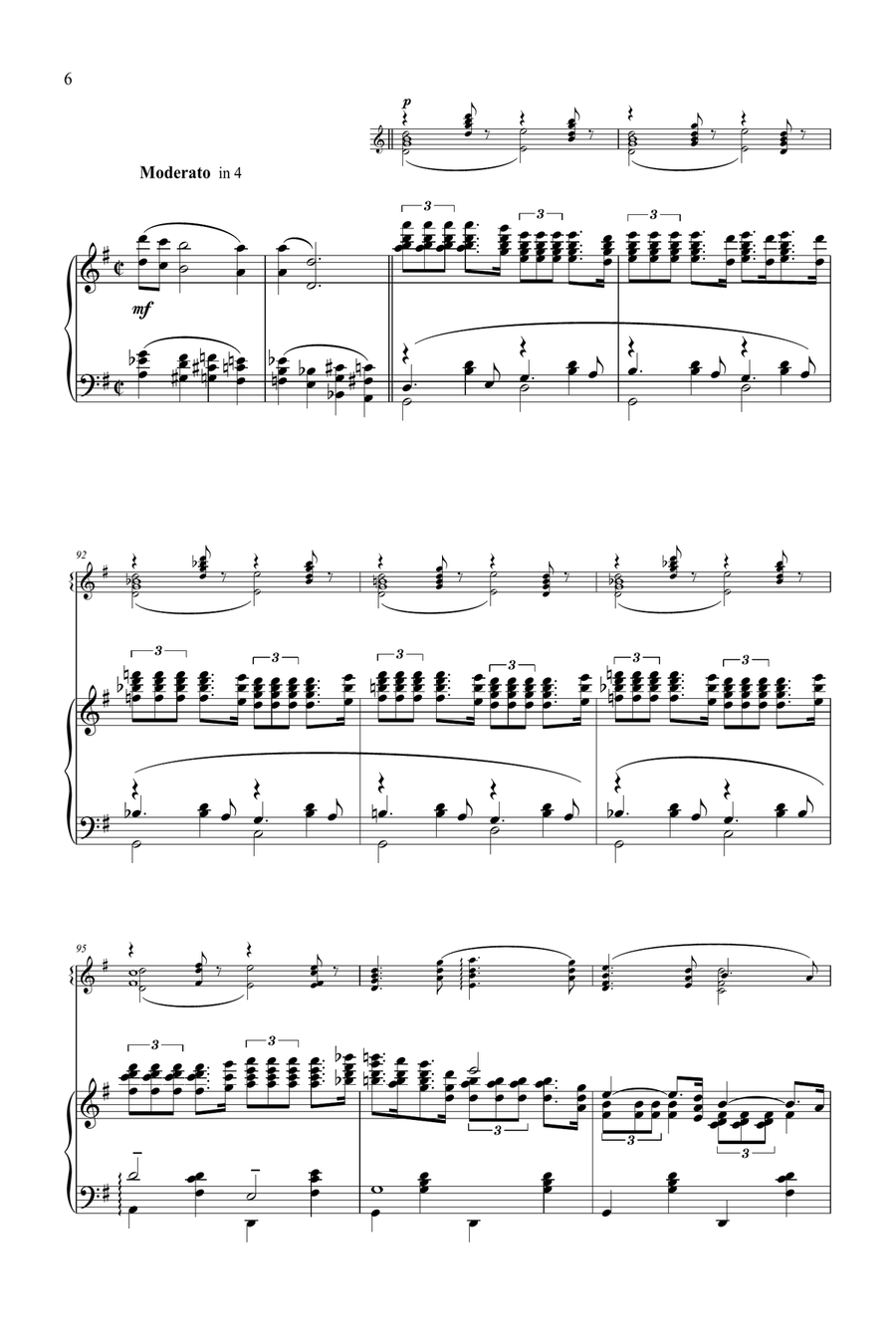 Tip-toes - Overture (for 2 Pianos) Piano Solo scores gallery preview page 6