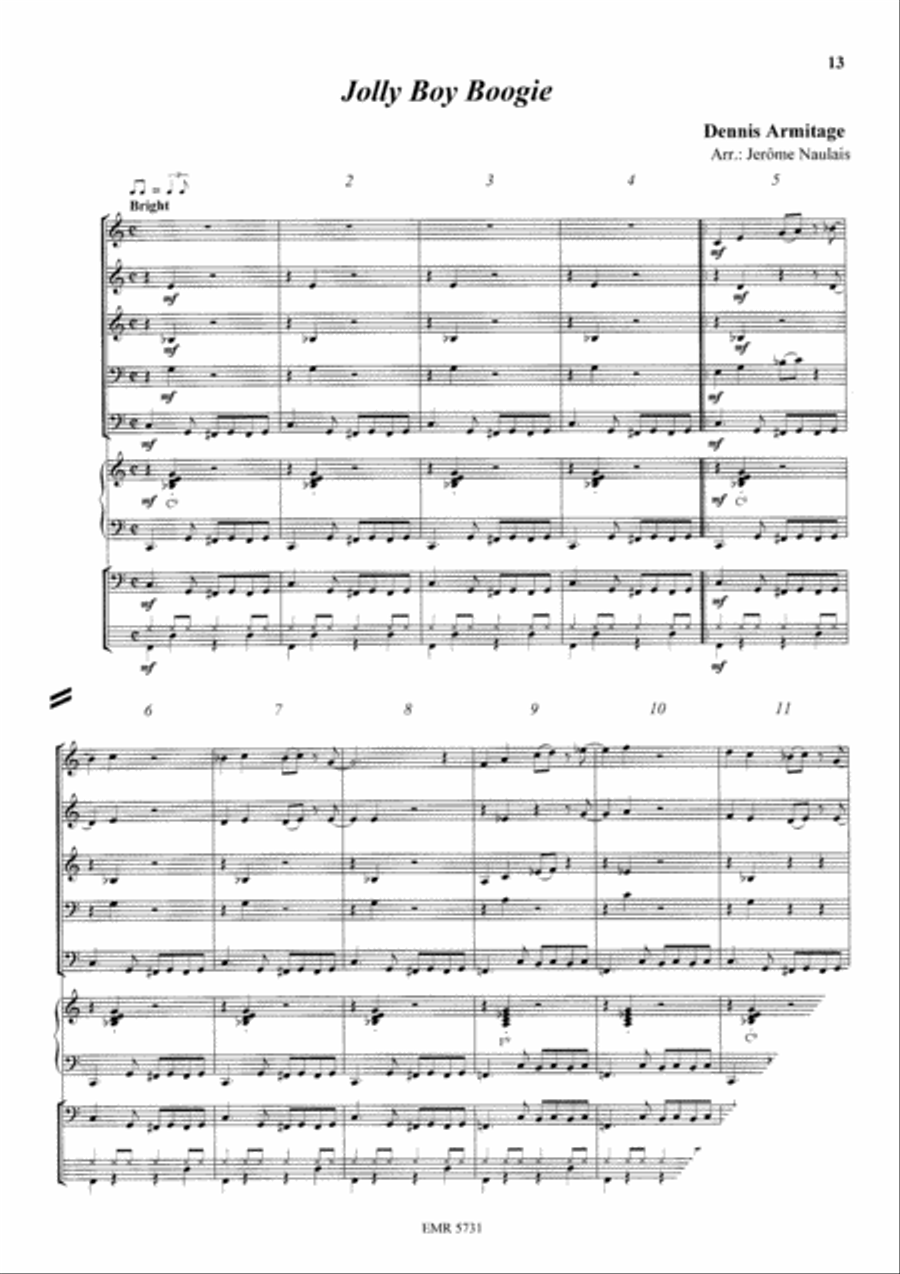 Boogie Boogie Brass Band scores gallery preview page 5
