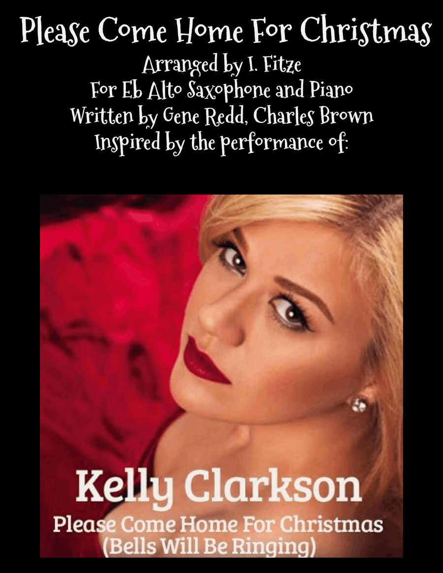 Please Come Home For Christmas Alto Saxophone scores gallery preview page 1