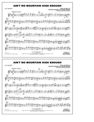 Ain't No Mountain High Enough (arr. Michael Brown) - 1st Bb Trumpet