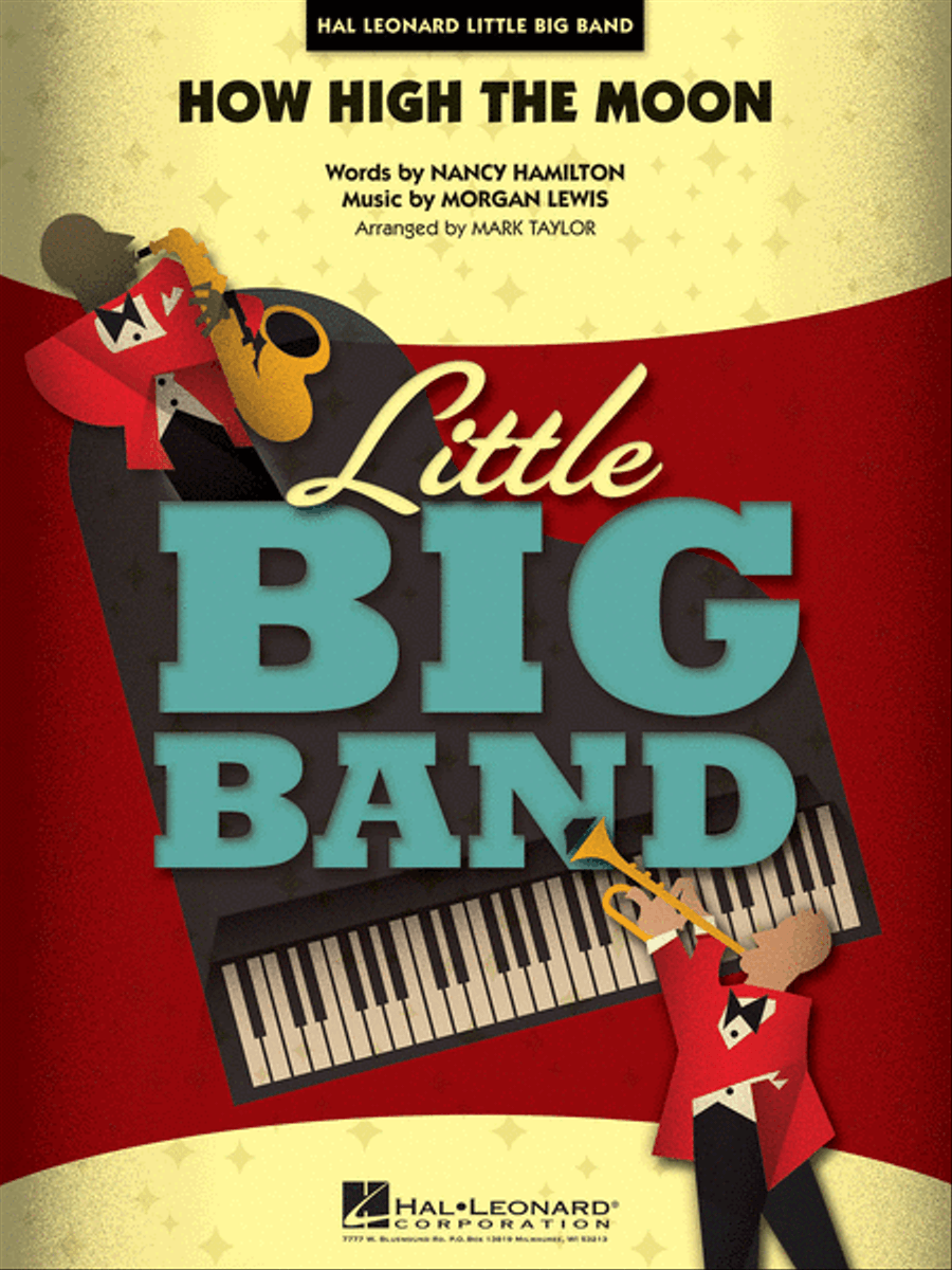 How High the Moon Big Band scores gallery preview page 1