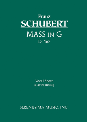 Book cover for Mass in G major, D.167