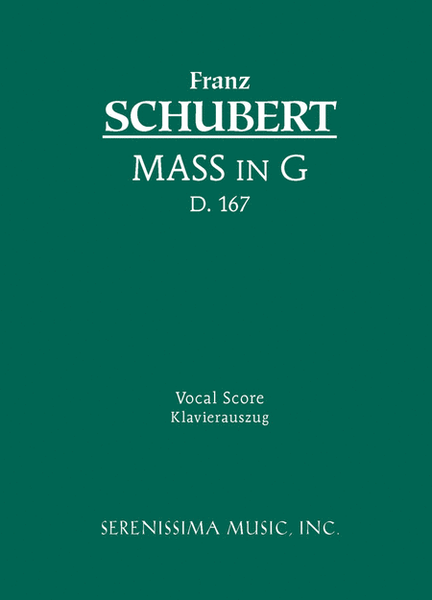 Mass in G major, D.167