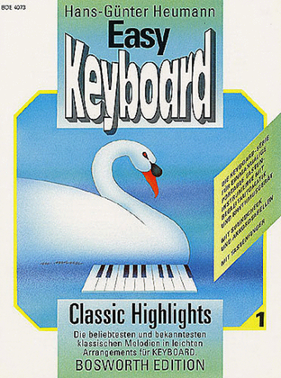 Book cover for Easy Keyboard, Classic Highlights 1
