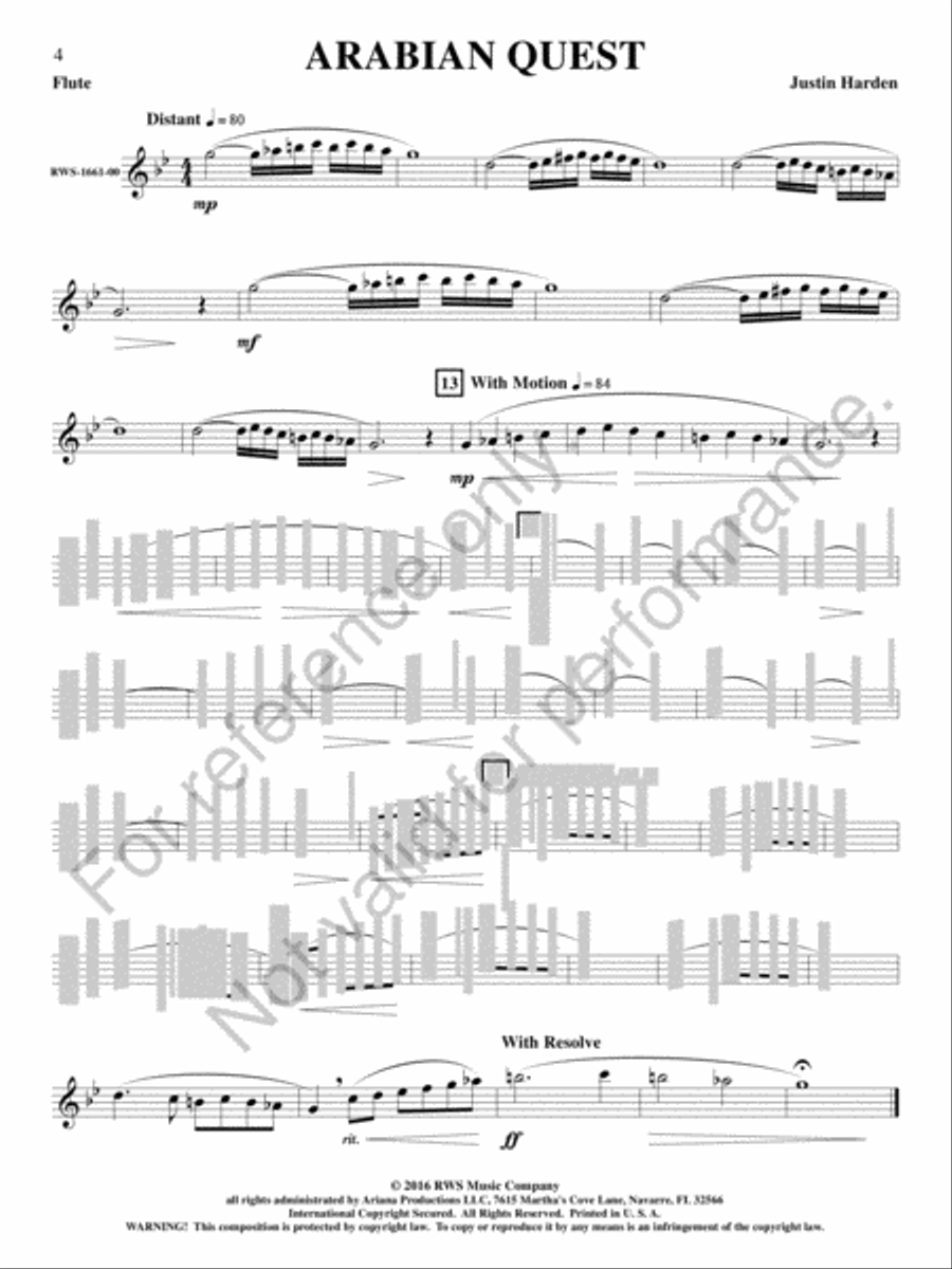 Solos Around the World Solos Around the World Flute Solo scores gallery preview page 5