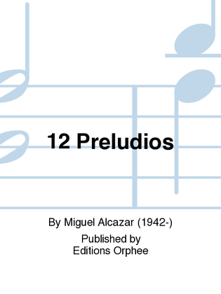 Book cover for 12 Preludios