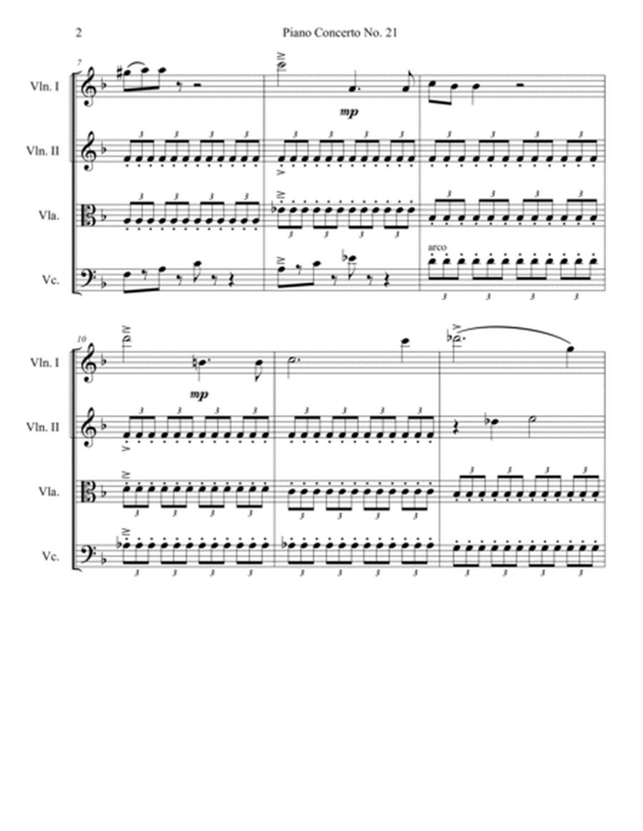 Piano Concerto No. 21 2nd movement. Elvira Madiga theme image number null