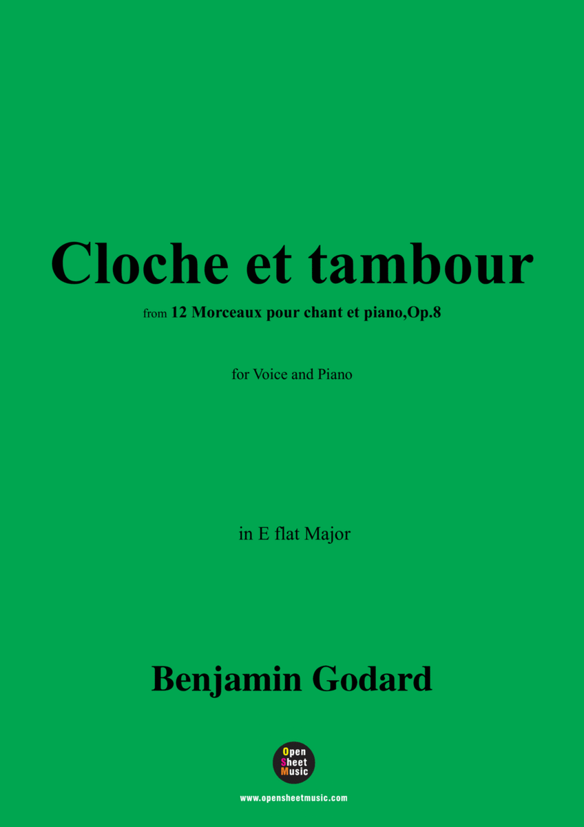 B. Godard-Cloche et tambour,in E flat Major,Op.8 No.2