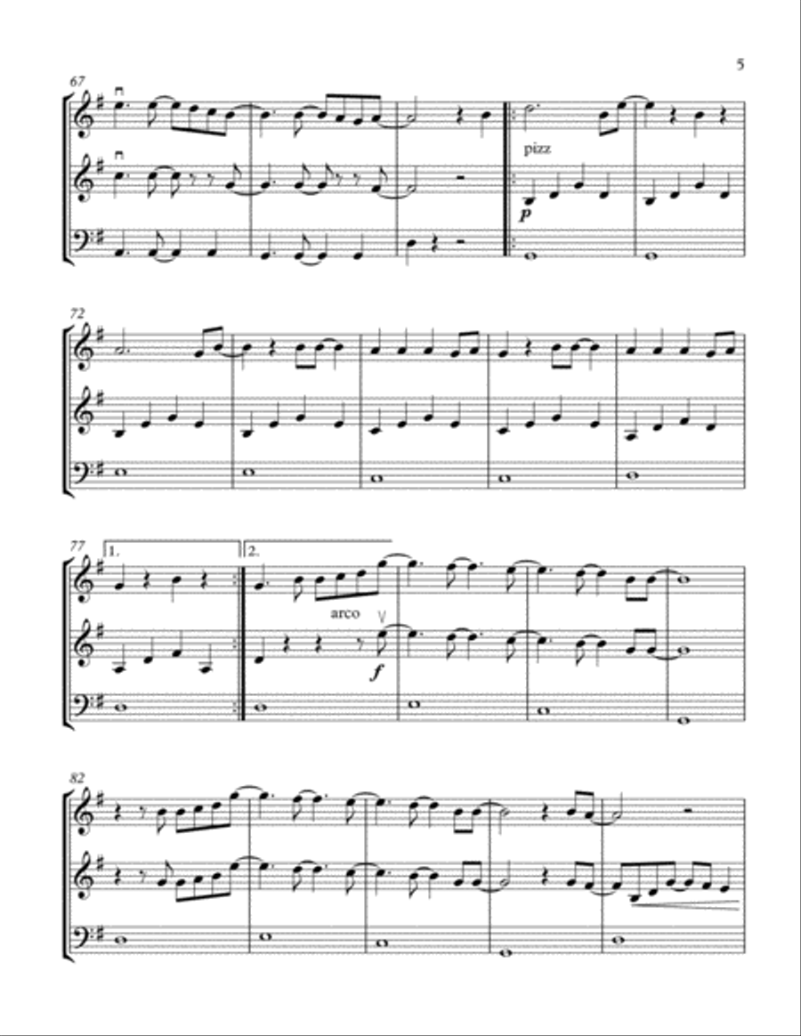 All Of Me String Trio scores gallery preview page 6