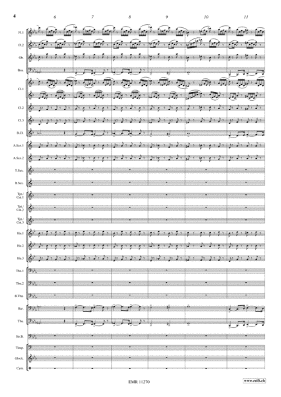 Toccata Concert Band scores gallery preview page 5