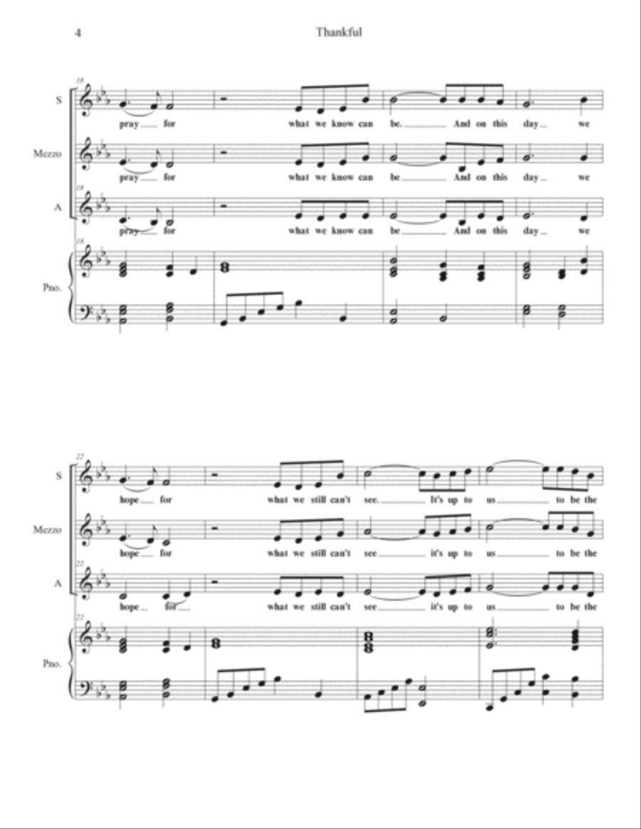 Thankful SSA scores gallery preview page 4