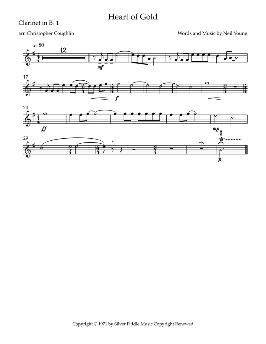 Heart Of Gold Marching Band scores gallery preview page 6