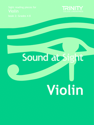 Book cover for Sound at Sight Violin Grades 4-8