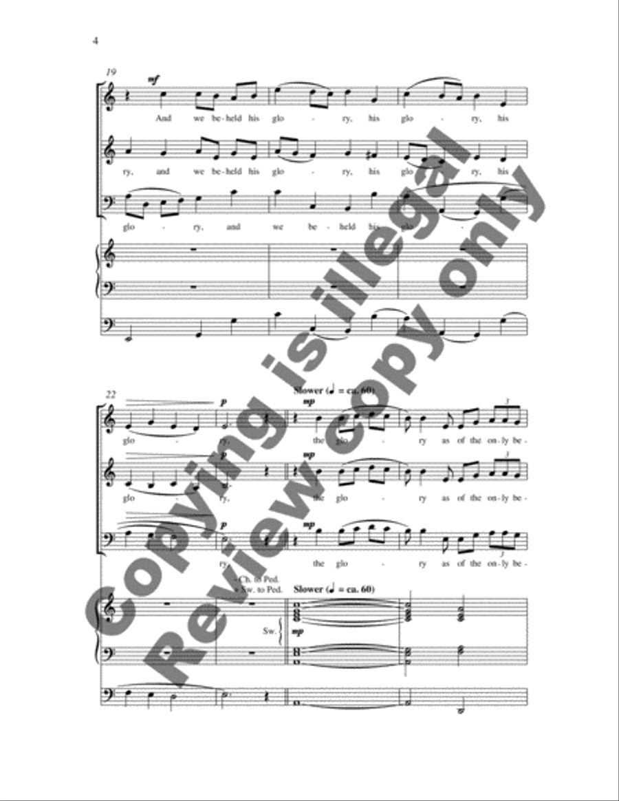The Word Was Made Flesh The Word Was Made Flesh 3-Part scores gallery preview page 7