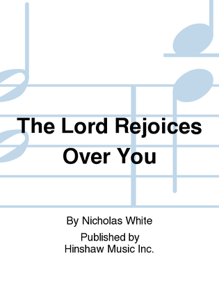 Book cover for The Lord Rejoices Over You