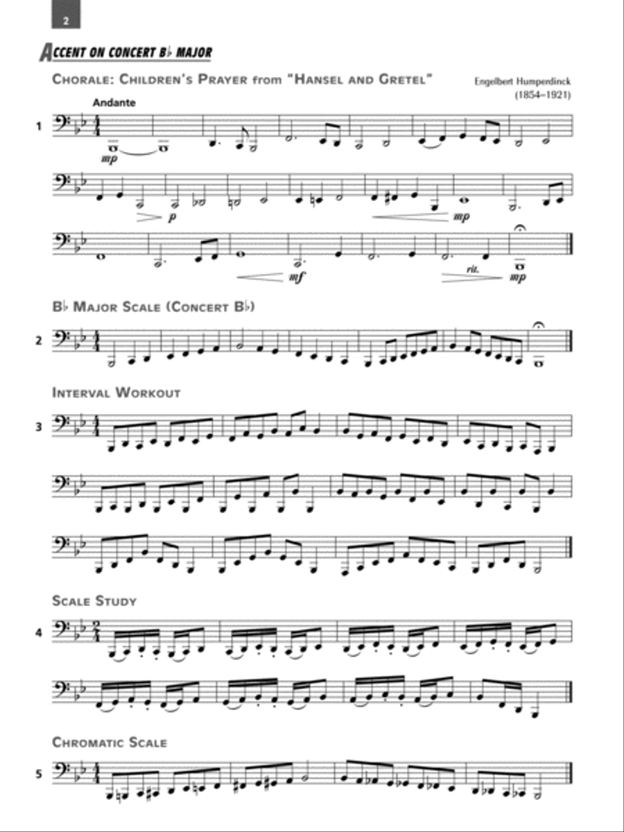 Accent on Achievement, Book 3 Concert Band Methods scores gallery preview page 2