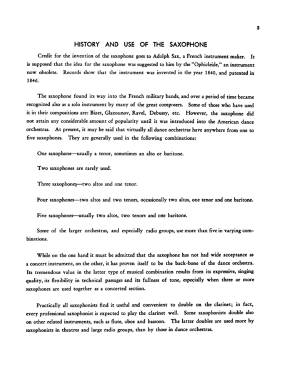 Jimmy Dorsey Saxophone Method (Tenor Saxophone) Tenor Saxophone scores gallery preview page 2