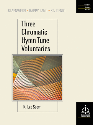 Book cover for Three Chromatic Hymn Tune Voluntaries