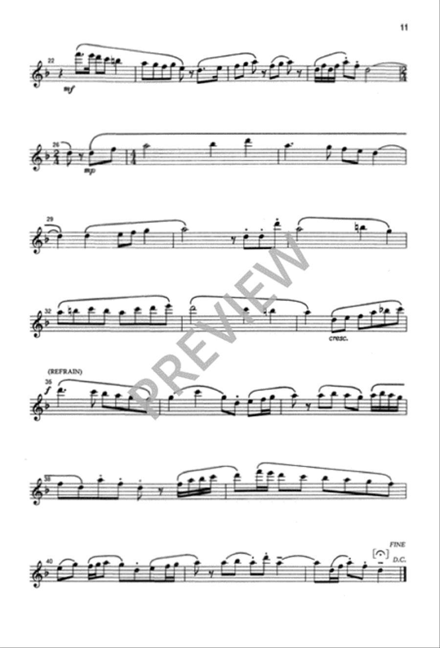 I Rejoiced When I Heard Them Say 2-Part scores gallery preview page 12