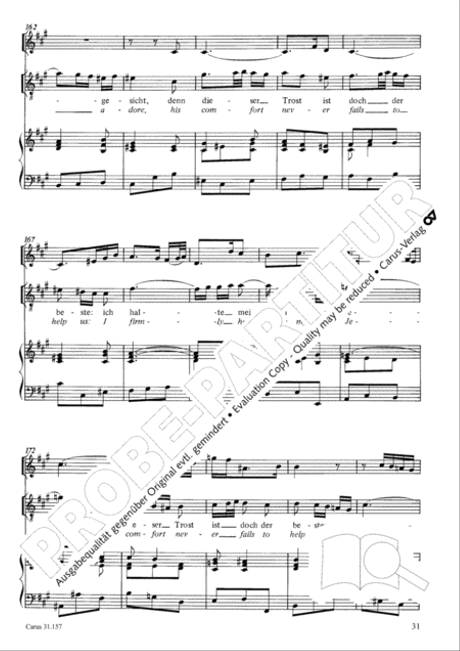 Lord, do not depart until I am blessed (Ich lasse dich nicht, du segnest mich denn) TB scores gallery preview page 32