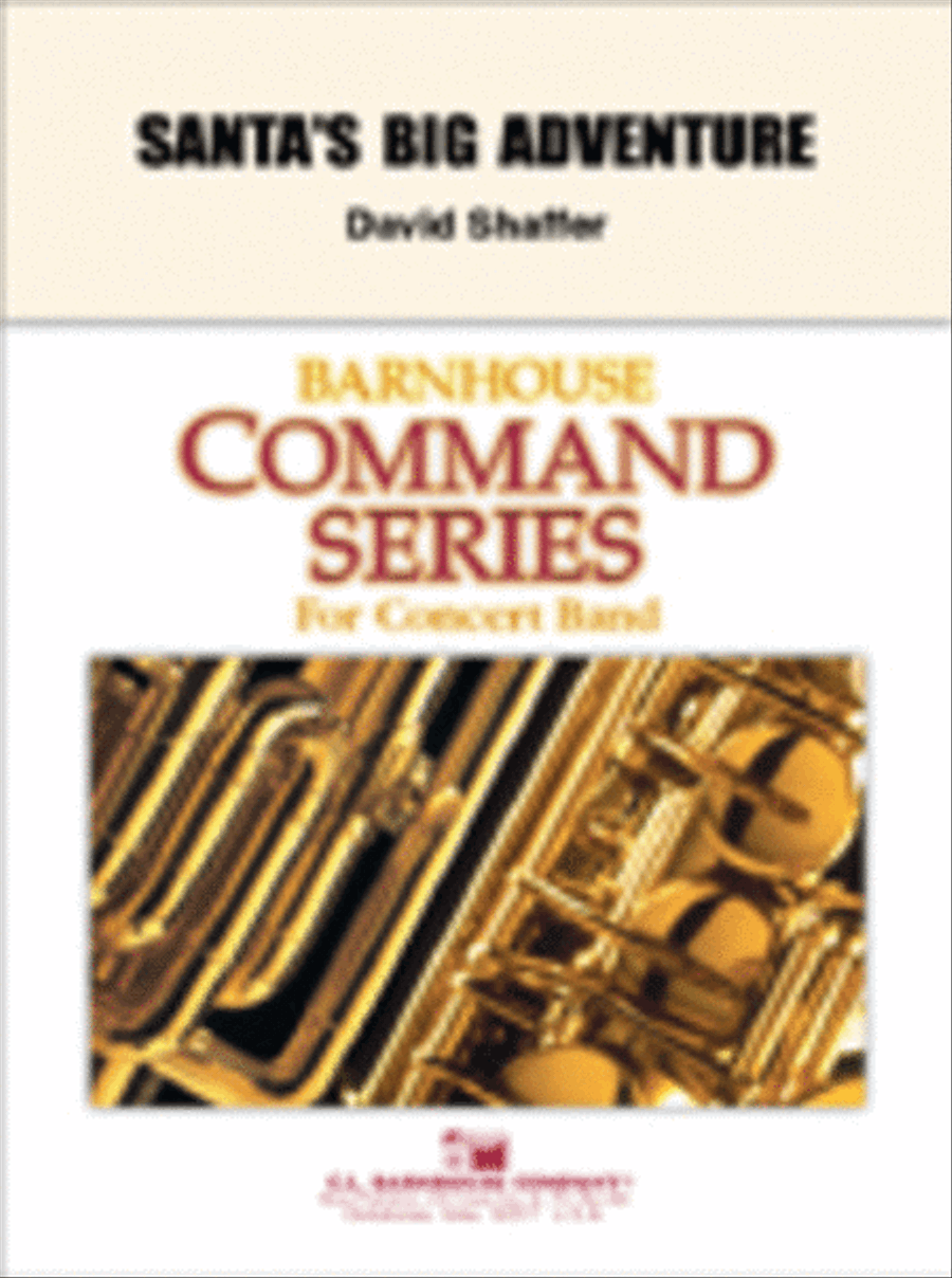 Santa's Big Adventure Concert Band scores gallery preview page 1