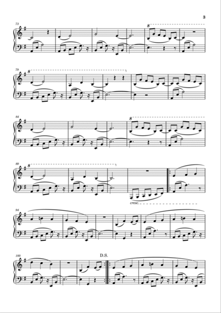 Superman Piano Solo scores gallery preview page 3