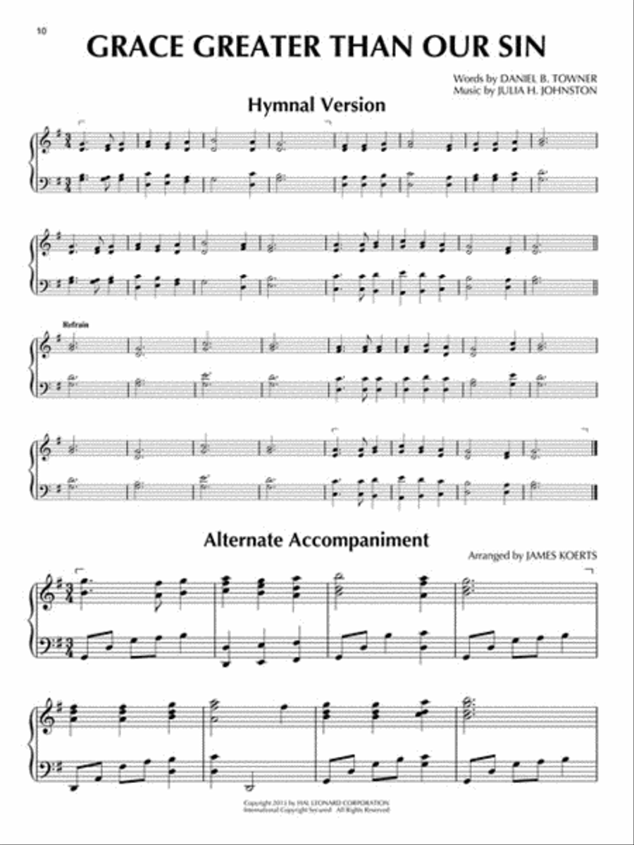 Hymns Magnified Hymns Magnified Piano Solo scores gallery preview page 3