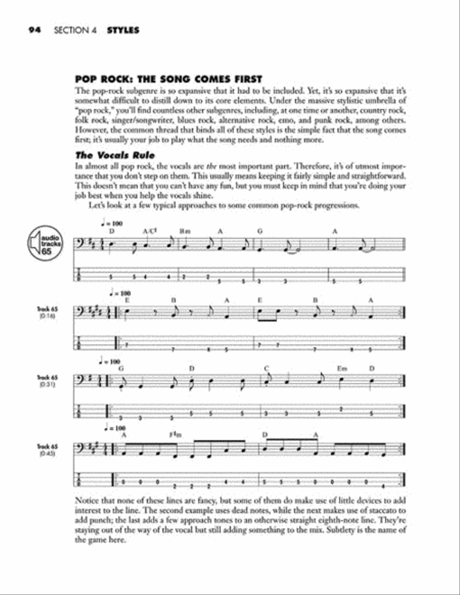 All About Bass Collection / Songbook scores gallery preview page 6