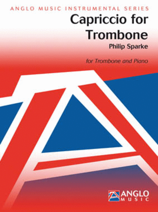 Book cover for Capriccio for Trombone