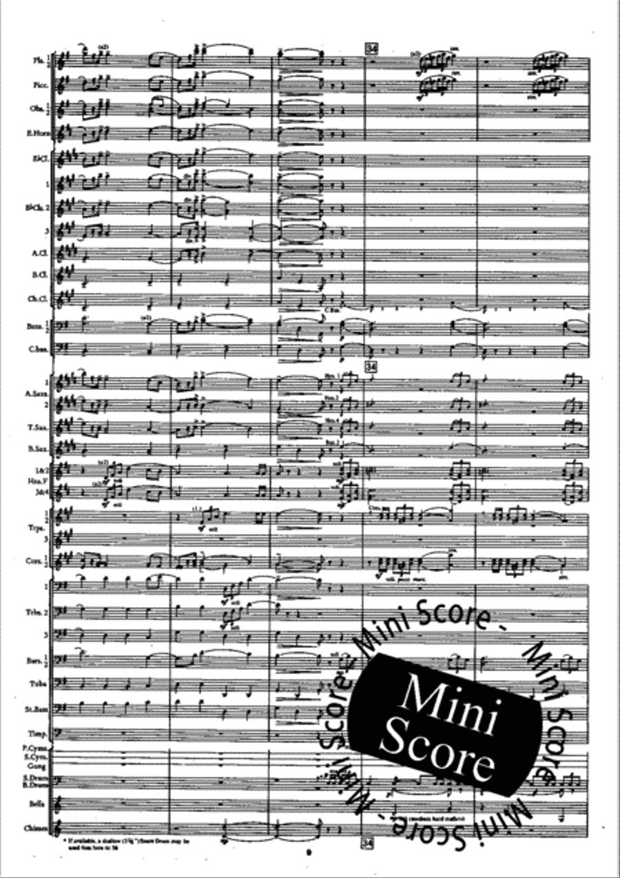 Salutations! Salutations! Concert Band scores gallery preview page 15