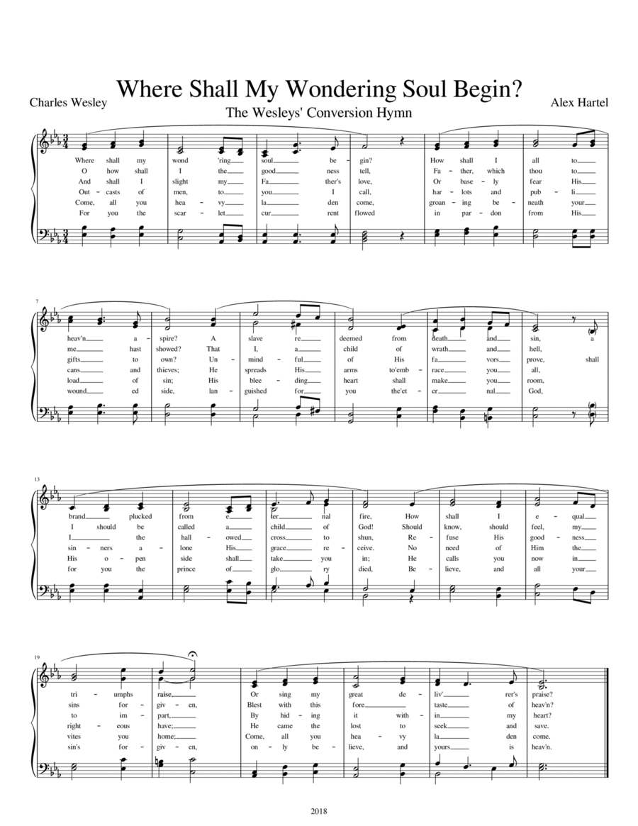 Wesleys' Conversion Hymn