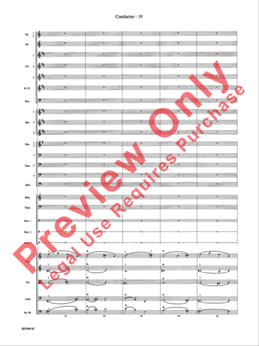 Into the Storm Full Orchestra scores gallery preview page 22
