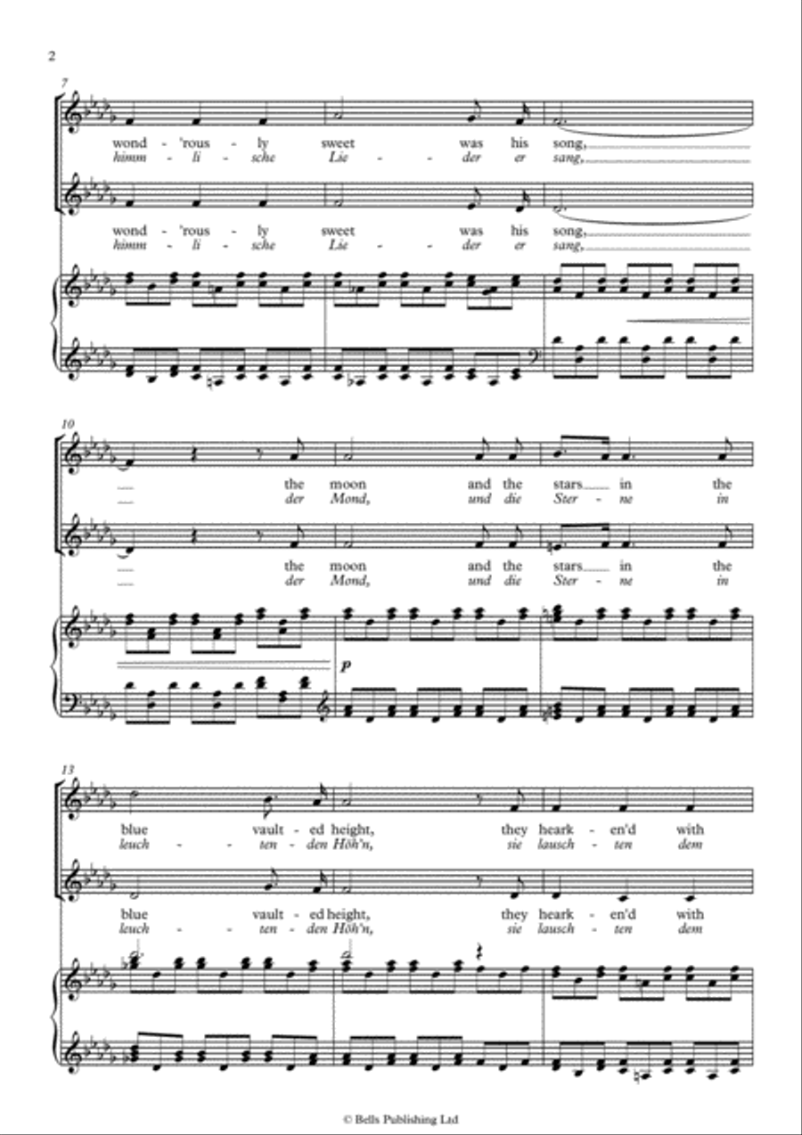 The Angel, Op. 48 No. 1 (D-flat Major) Piano Accompaniment scores gallery preview page 2