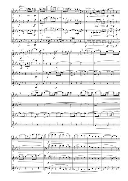 Carmen Suite No. 2 for Flute Quartet image number null