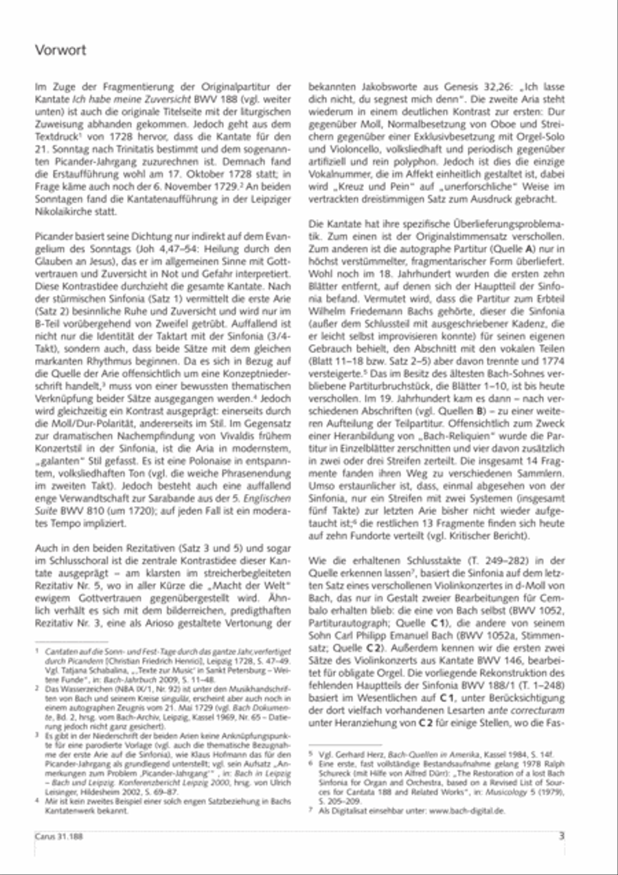 I have placed all my confidence (Ich habe meine Zuversicht) 4-Part scores gallery preview page 4